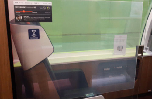 Inteligentna folia Szczecin - w pociągu włączona